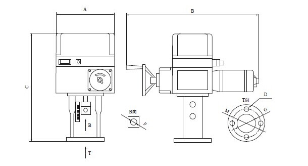 DKZ Straight Stroke Electric Actuator